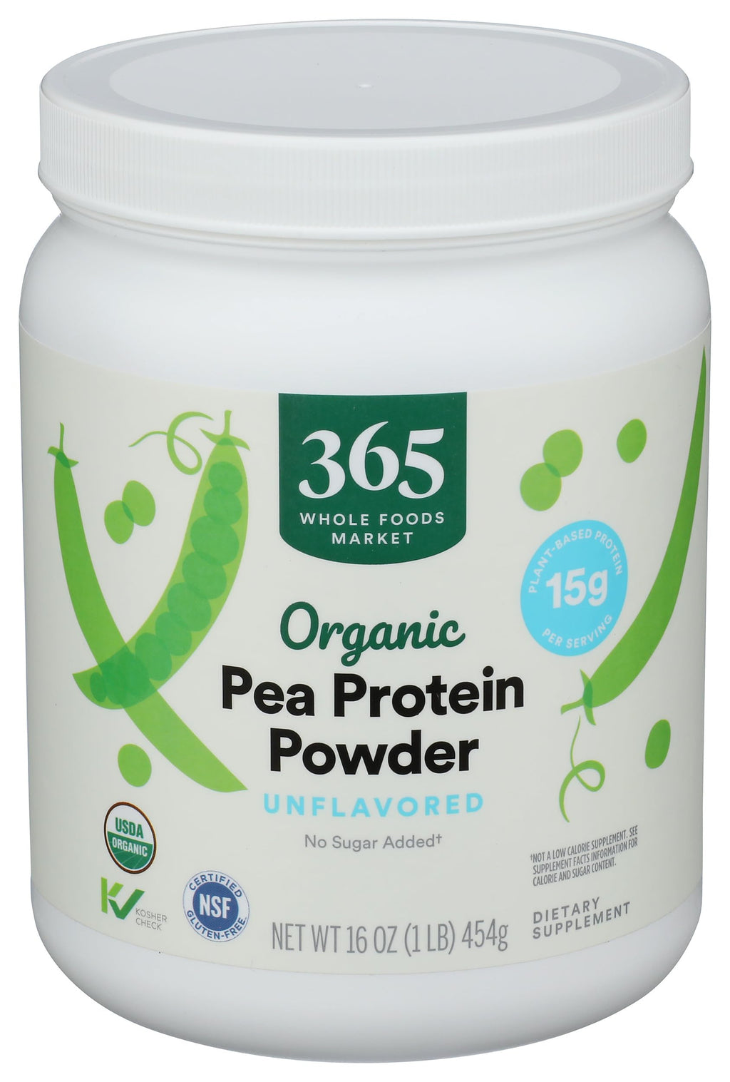 Organic Pea Protein, 16 Ounce I18247