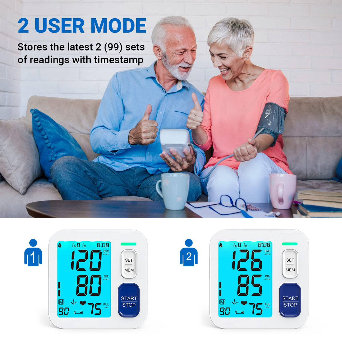 Blood Pressure Monitors with Extra Large Cuffs C9683