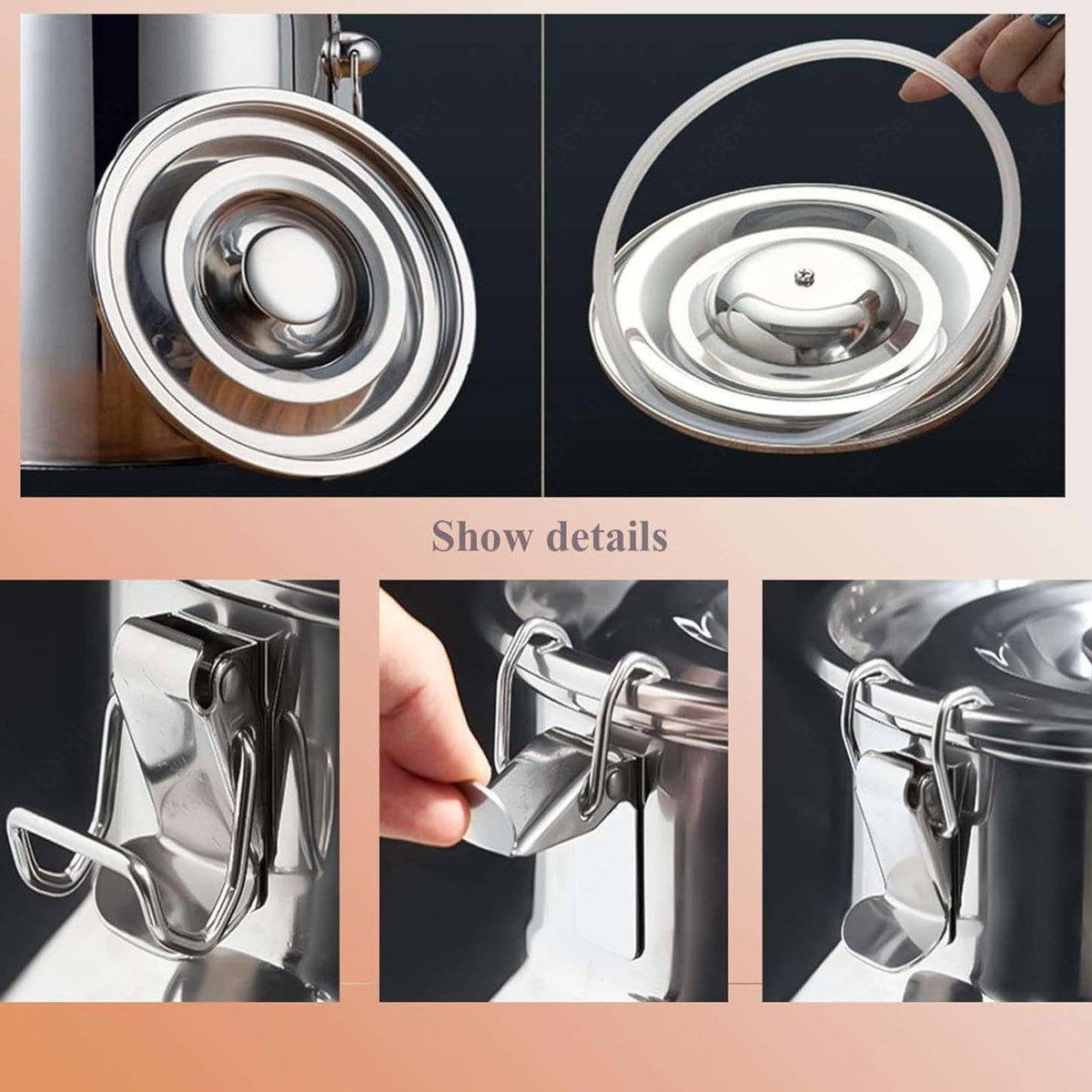 5L Stainless Steel Water Container with Tap O723875