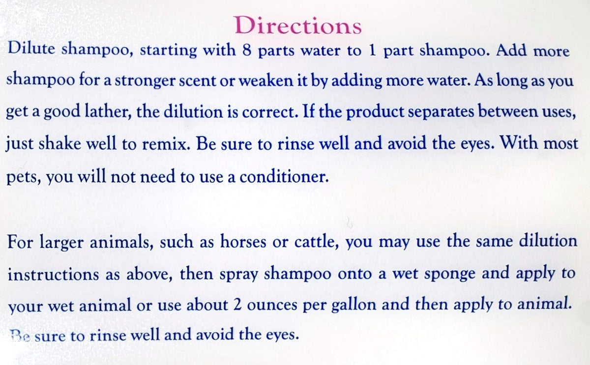 Dog Grooming Shampoo and Conditioner 16 oz O2705