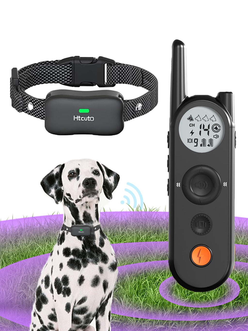 Wireless Dog Fence & Electronic Training Collar 2 in 1, IPX7 Waterproof N89697