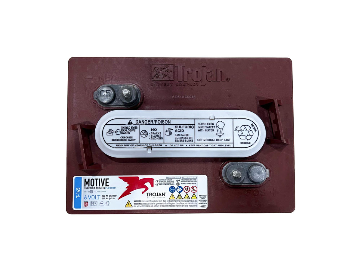 6V Deep-Cycle Flooded Battery 260Ah Pack of 4 U194