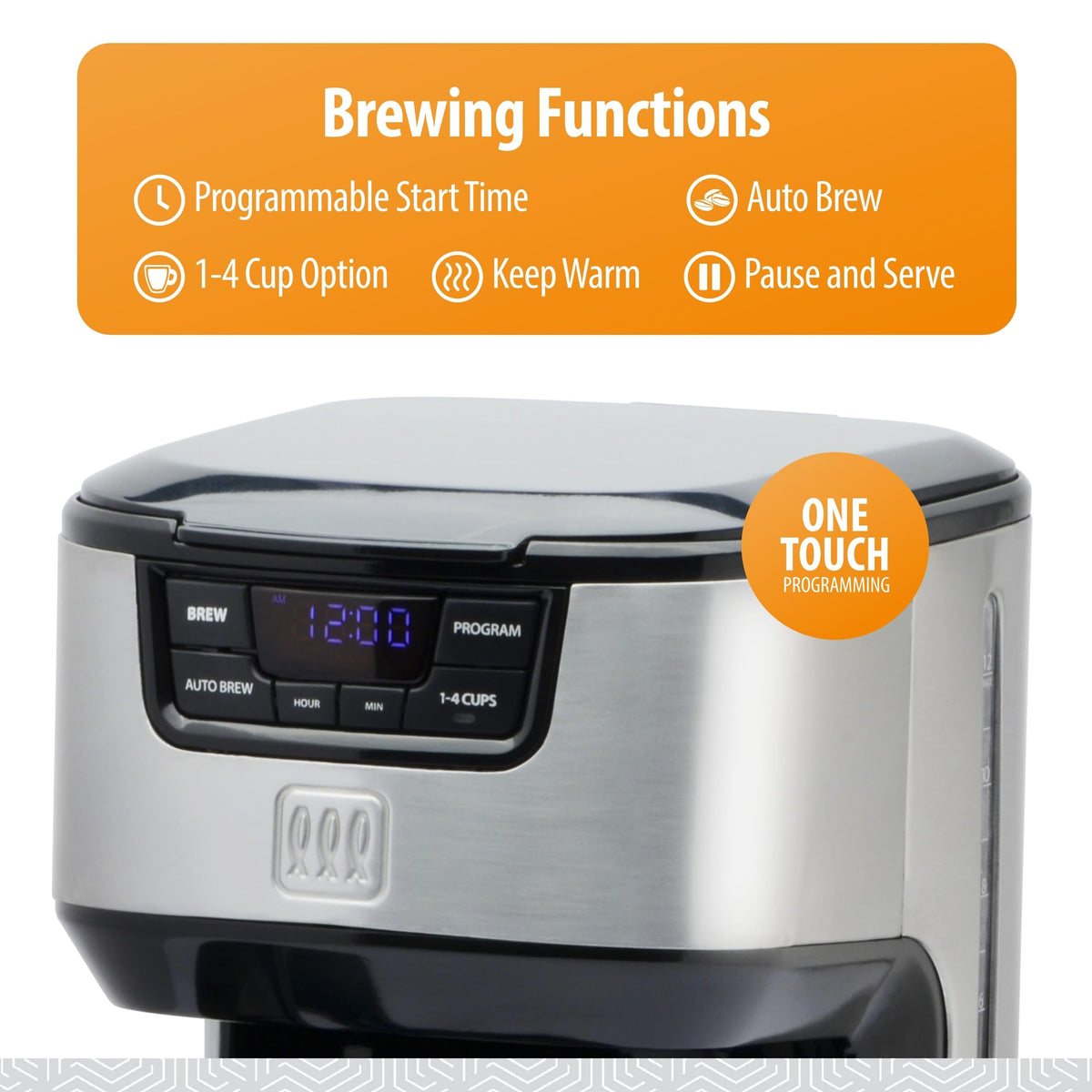 12-Cup Digital Drip Coffee Maker R277192