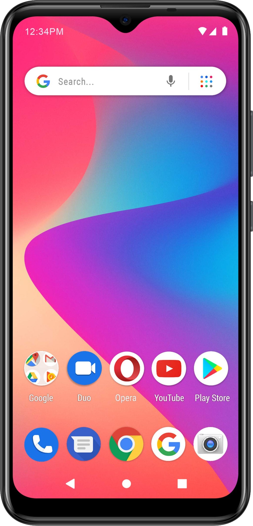 Unlocked Android Smart Phone - Black S3658