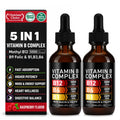 Vitamin B12 Complex Drops 5000mcg 2 Packs J3620