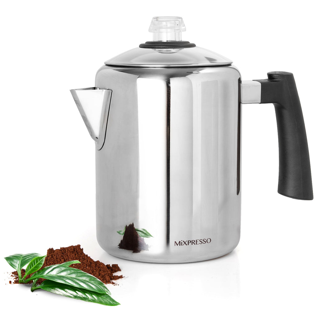 5-8 Cup Stainless Steel Stovetop Coffee Percolator N557312
