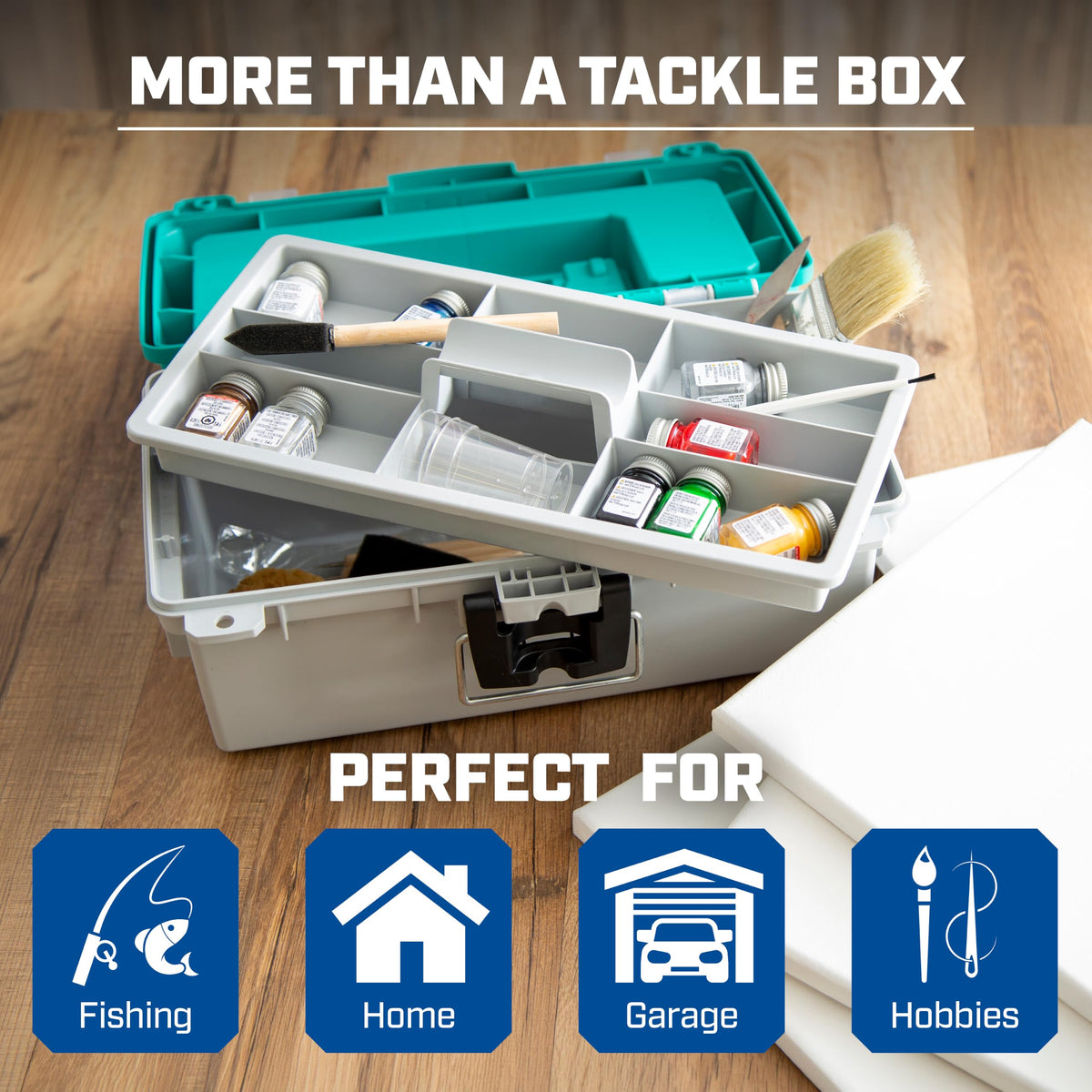 13" Tackle Box with Lift Out Tray U311