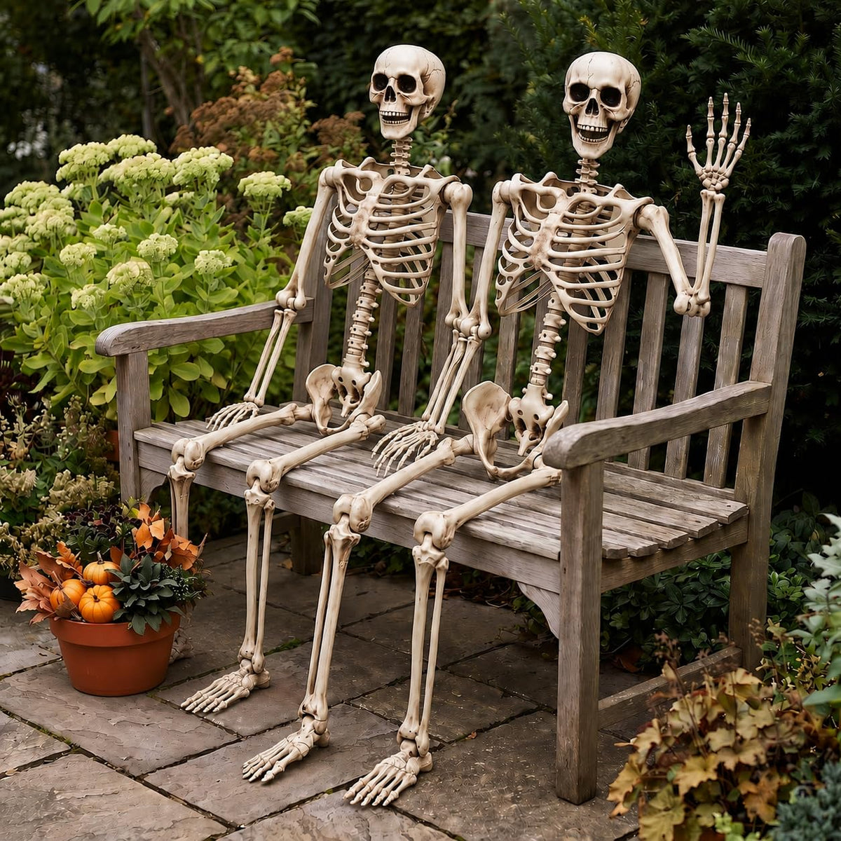 5.4 Ft Life Size Posable Skeleton S43533