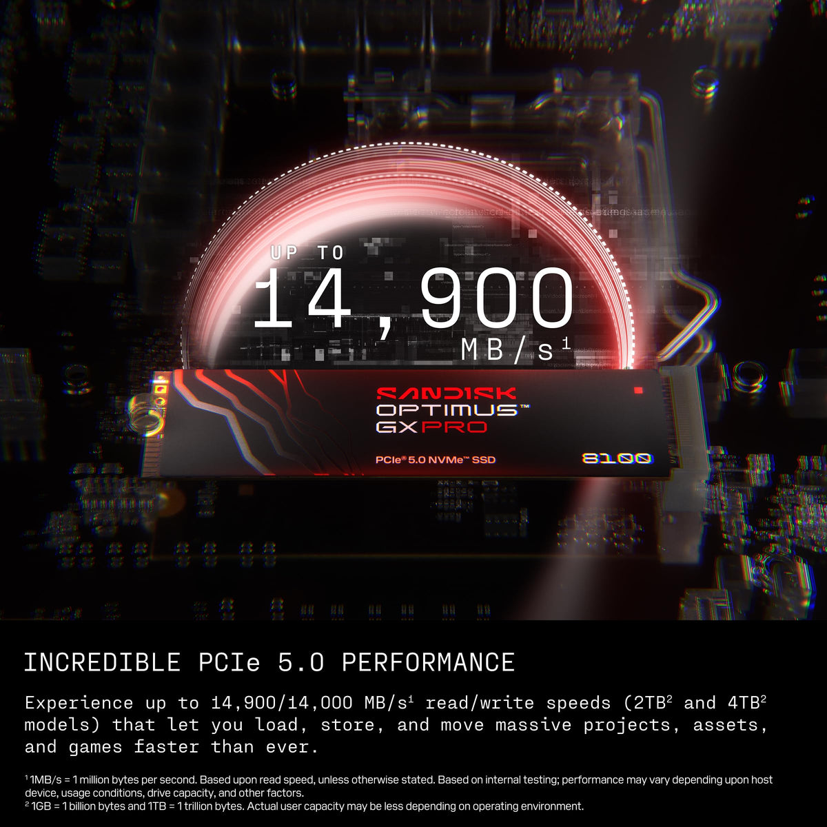 4TB PCIe 5.0 NVMe M.2 2280 SSD W256333
