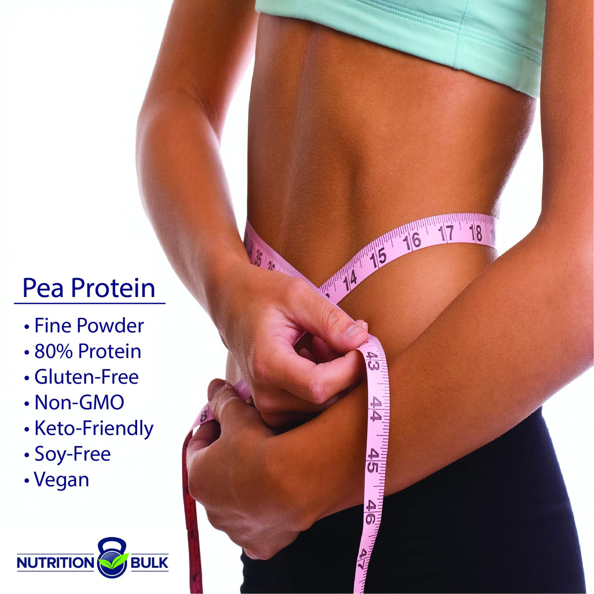 Unflavored Pea Protein Powder 1 lb H897