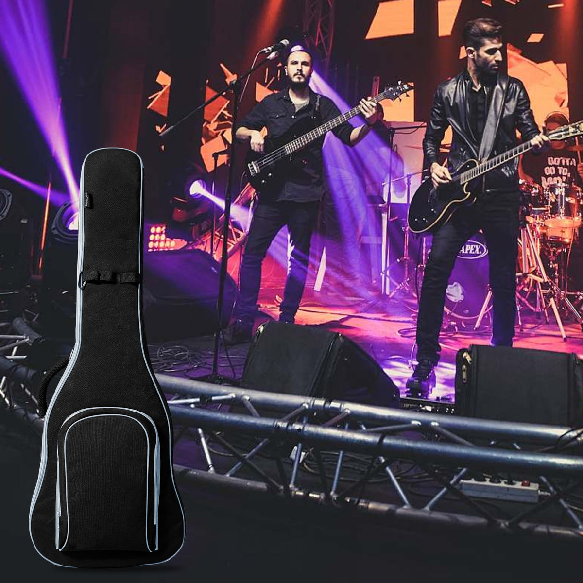 40 Inch 7mm Padded Waterproof Electric Guitar Gig Bag G695
