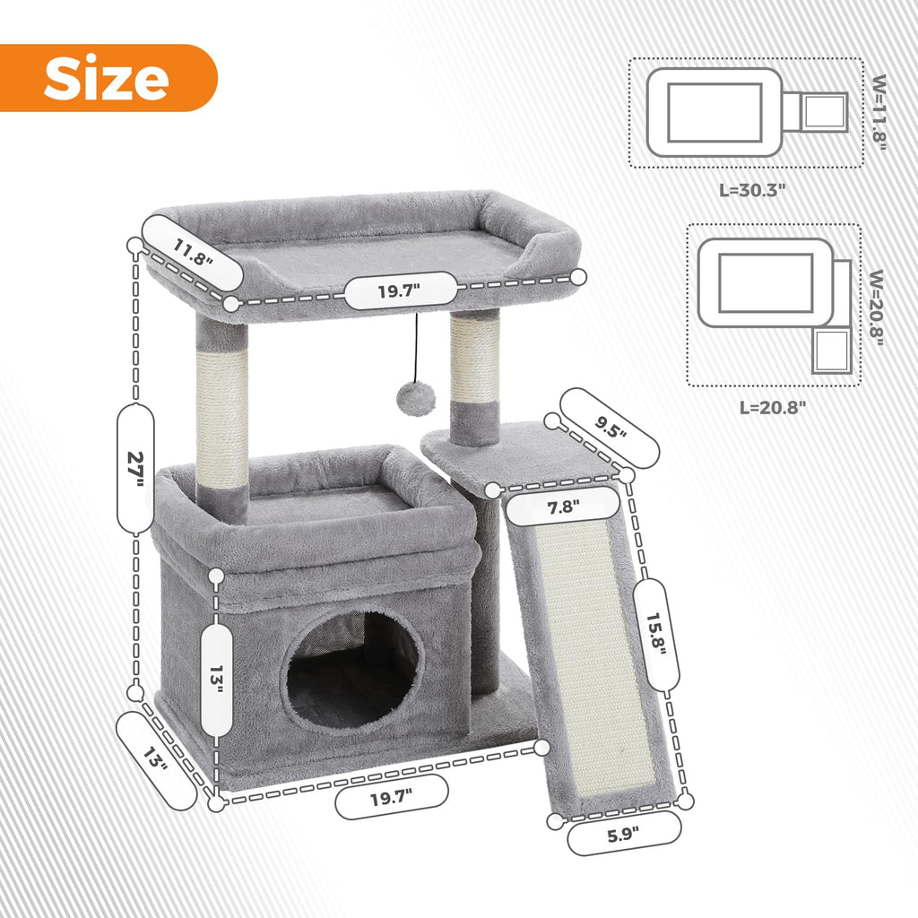 Gray Cat Tree O313282
