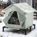 Weatherproof Outdoor Cat House U510
