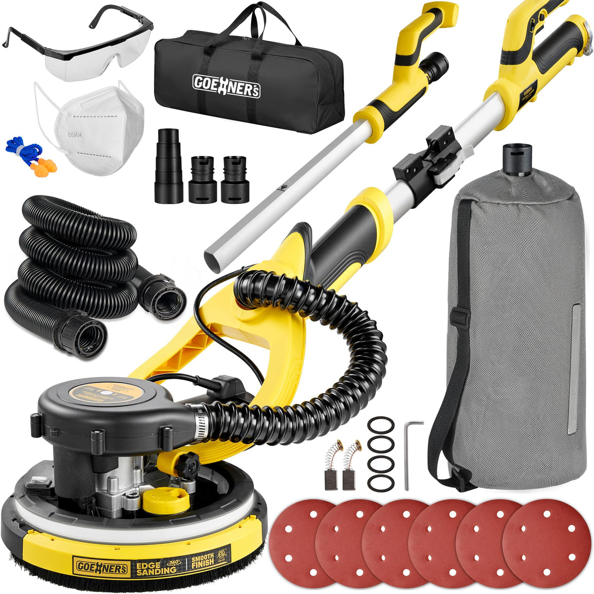 Electric Drywall Sander with Vacuum Q563079