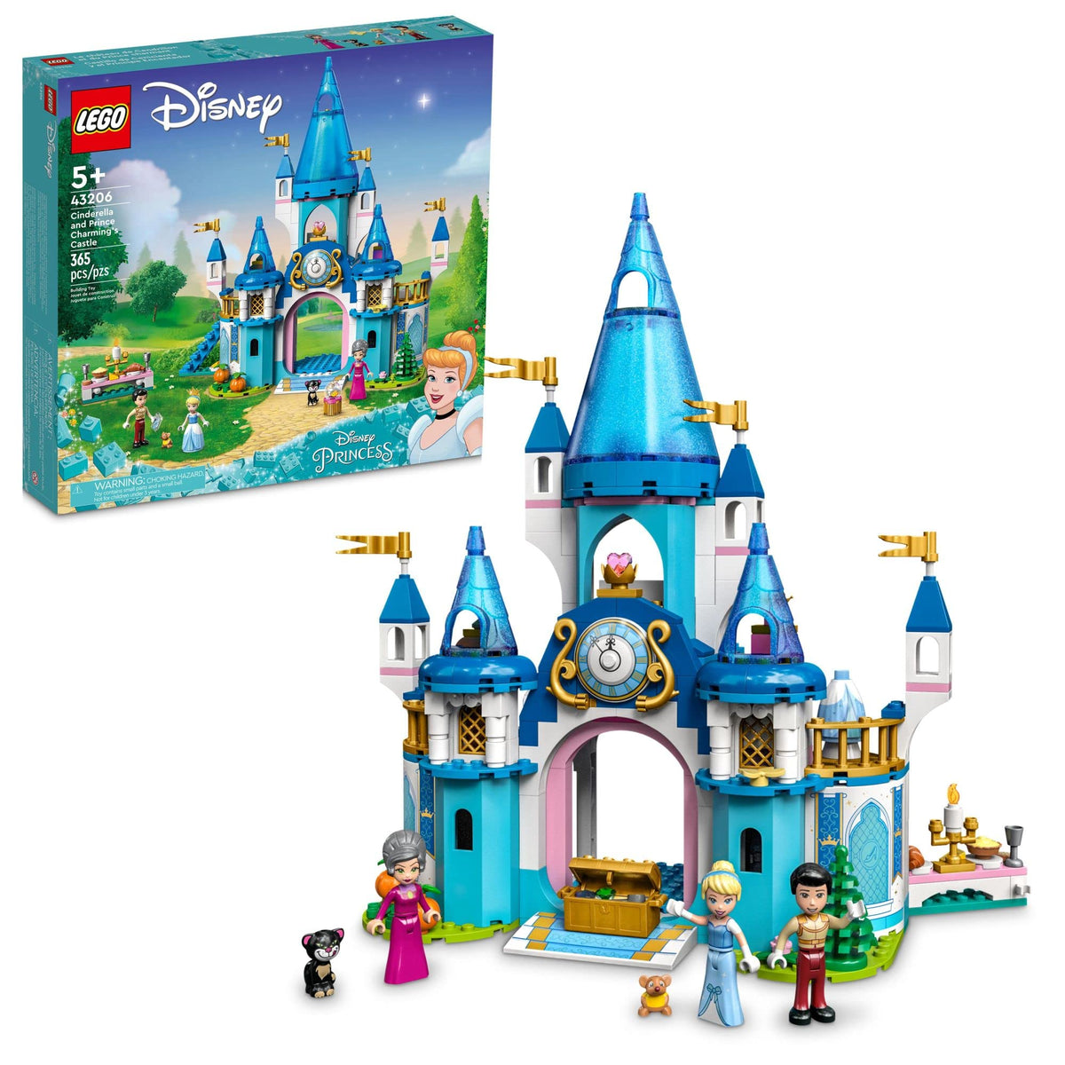 Buildable Castle Toy with 3 Mini Dolls U482