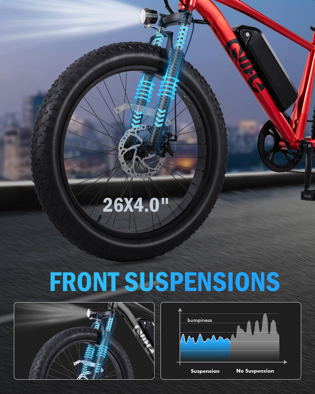 Electric Bike for Adults 1800W 48V 20AH Z10286
