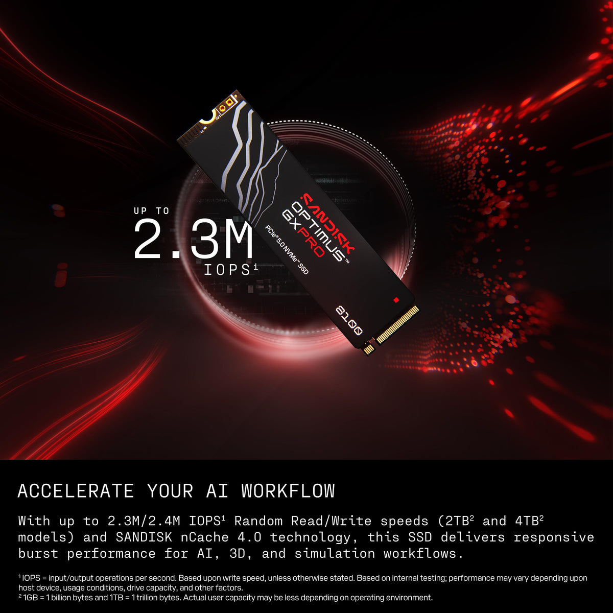 4TB PCIe 5.0 NVMe M.2 2280 SSD W256333