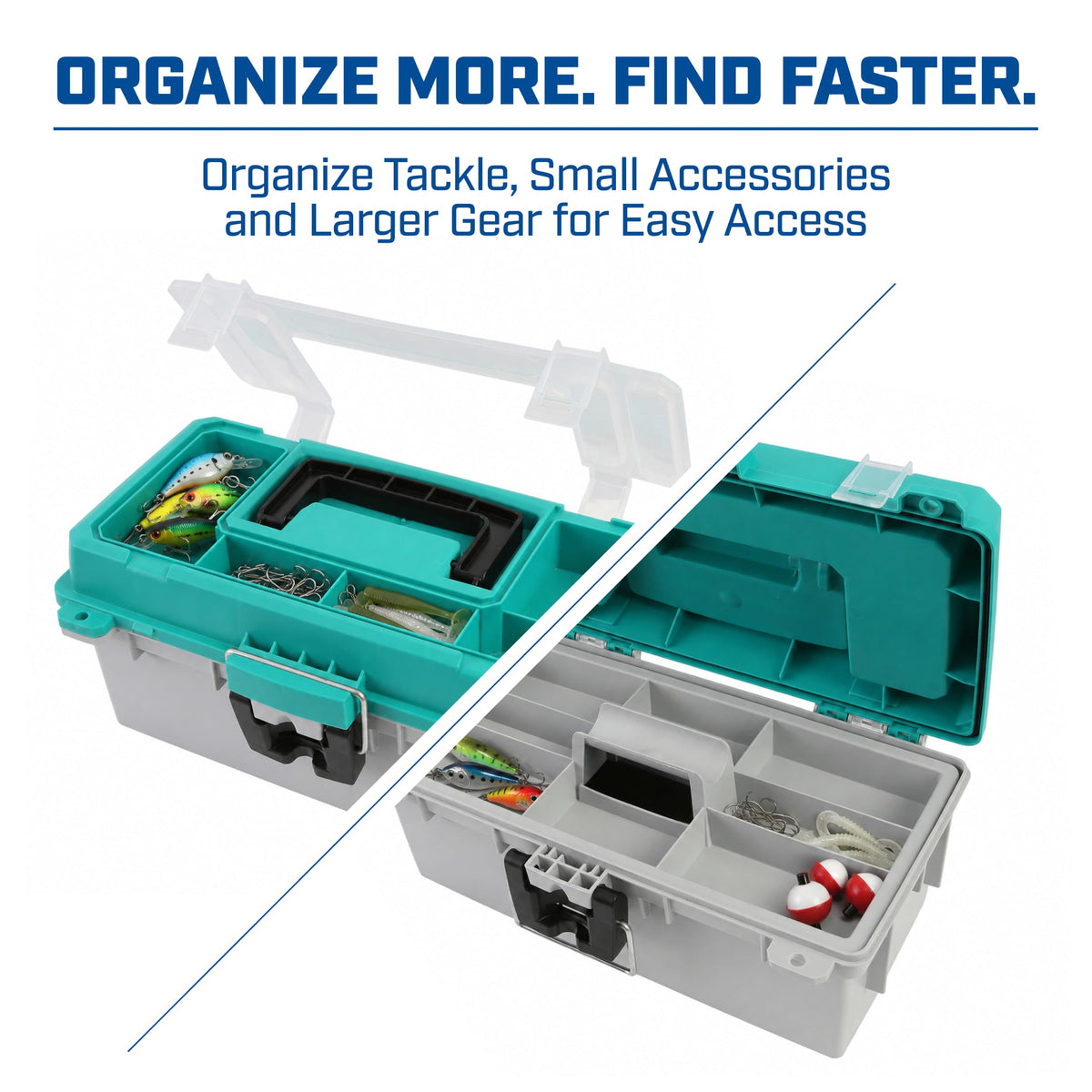 13" Tackle Box with Lift Out Tray U311