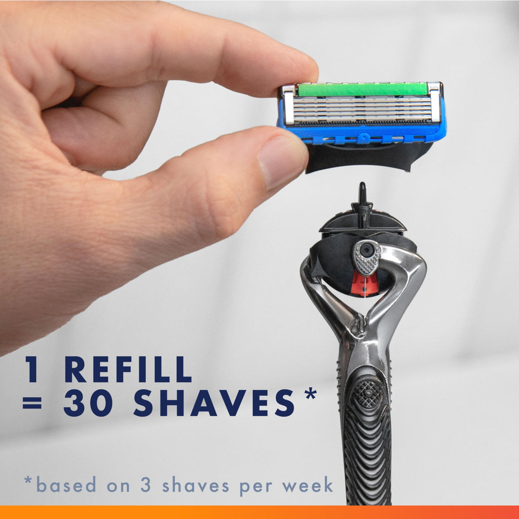 5-Blade Razor Refills, 9 Count R5041
