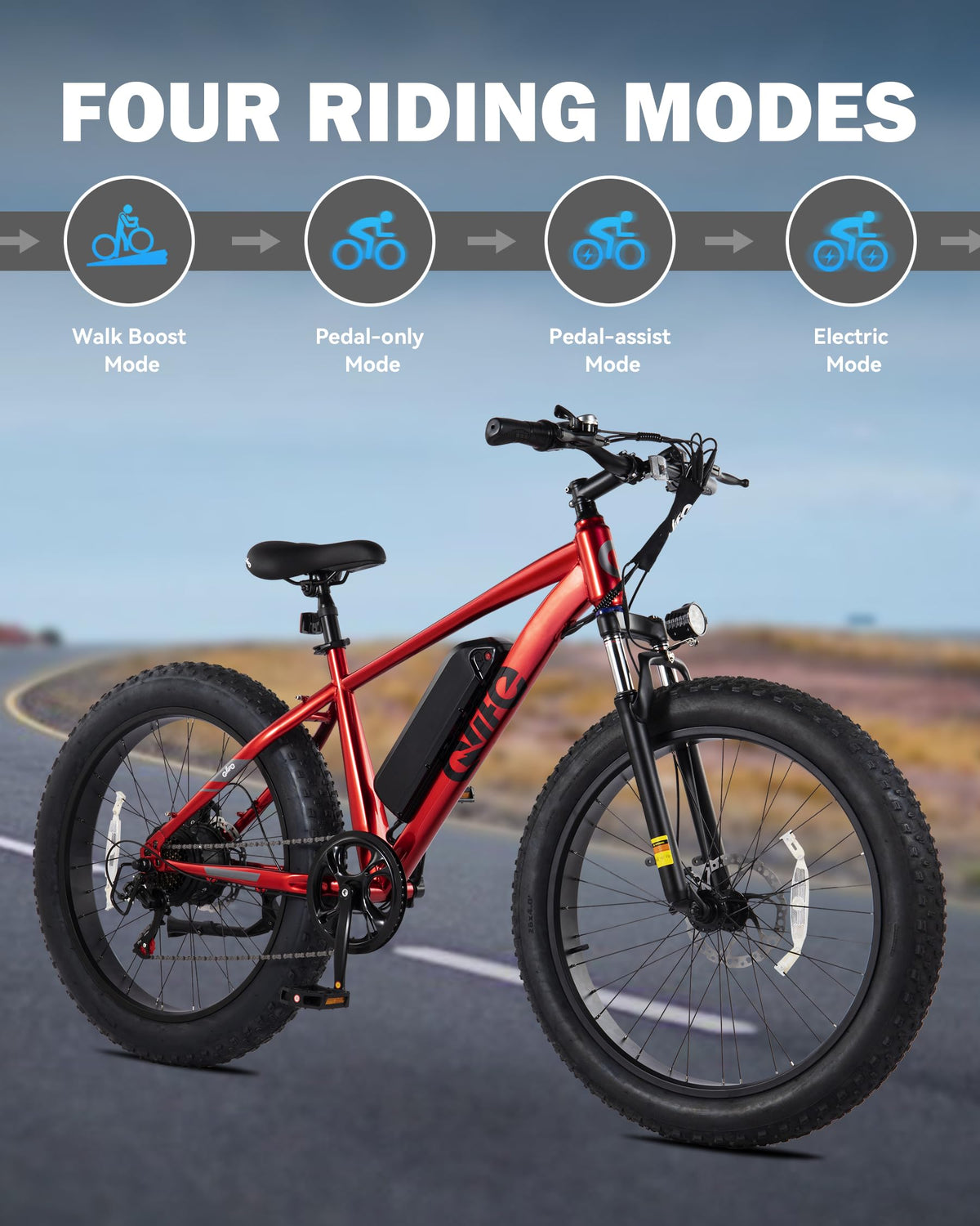 Electric Bike for Adults 1800W 48V 20AH Z10286