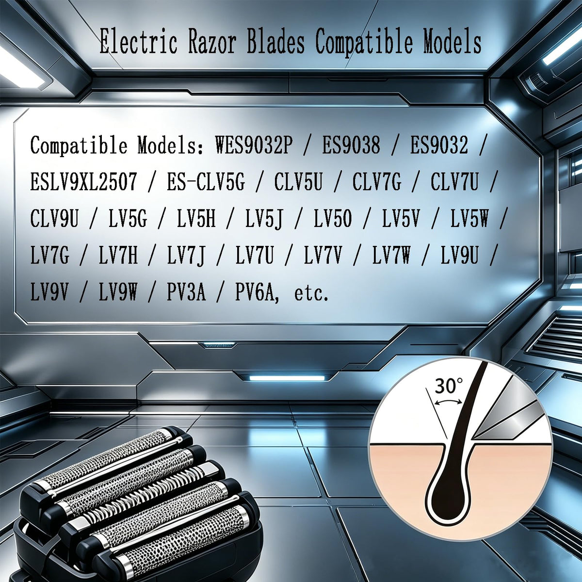 Replacement Blades and Foil A6845