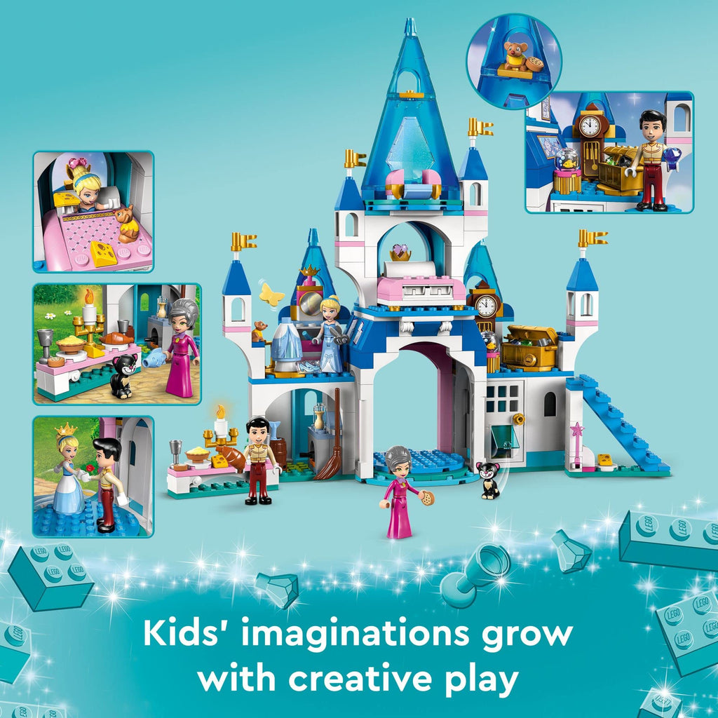 Buildable Castle Toy with 3 Mini Dolls U482