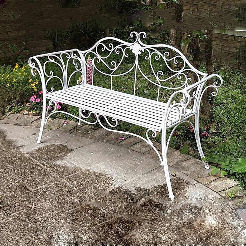 Cast Iron Outdoor Bench 400 lbs Capacity A5702