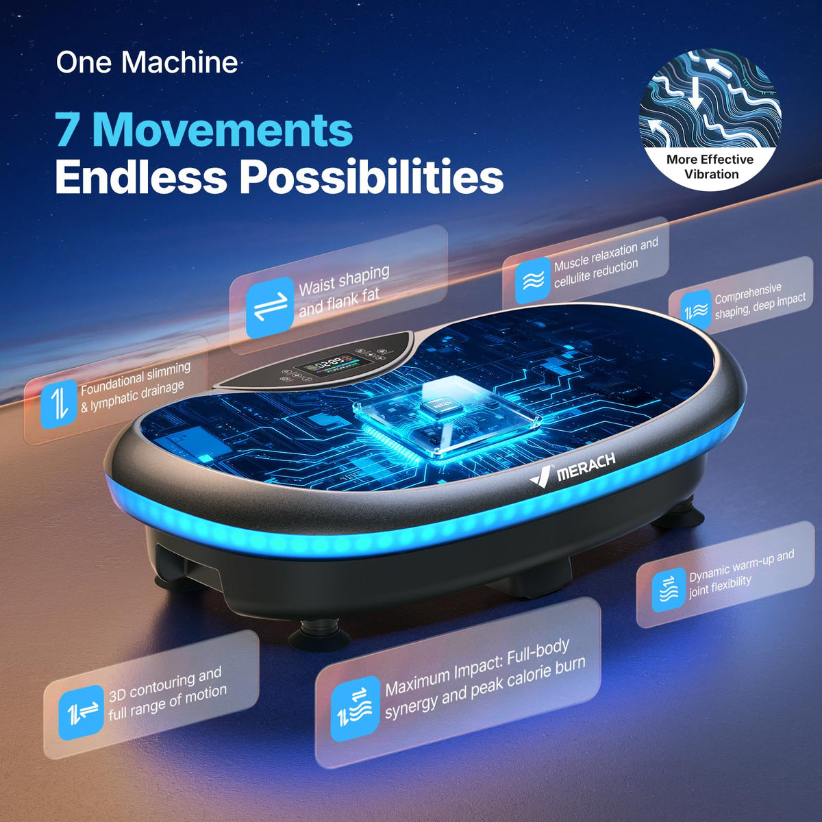 4D Vibration Plate Exercise Machine L415554