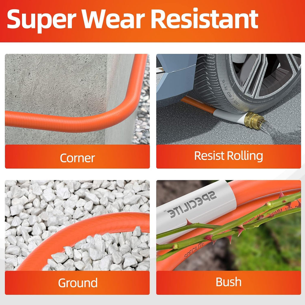 Garden Water Hose 50 ft x 5/8" Heavy Duty Flexible F52756