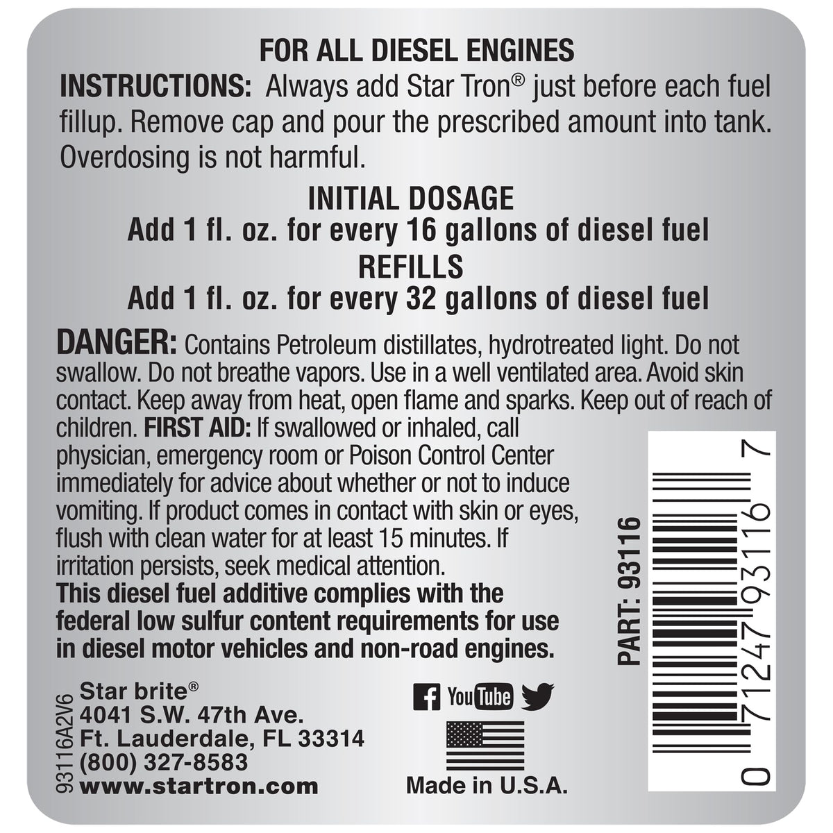 Enzyme Fuel Treatment D57052