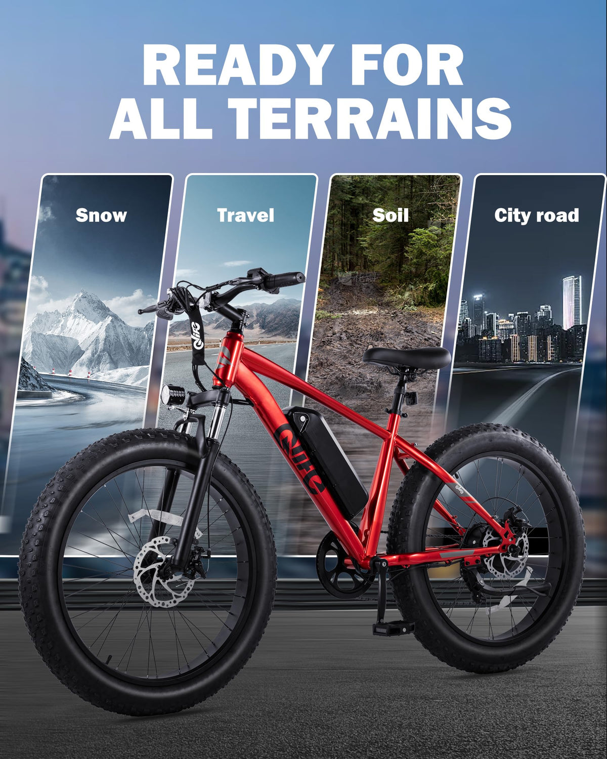 Electric Bike for Adults 1800W 48V 20AH Z10286