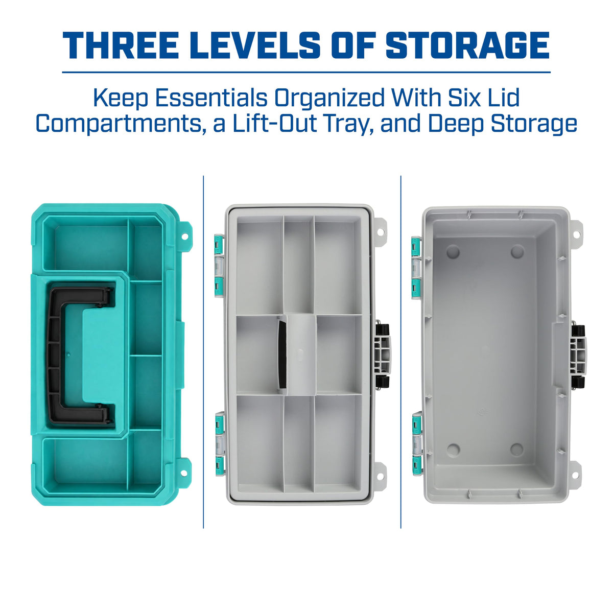 13" Tackle Box with Lift Out Tray U311