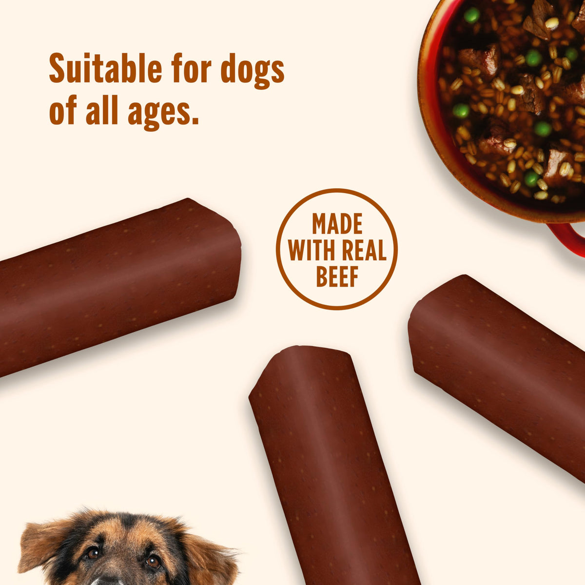 Beef Dog Chews 23.1 oz H159468