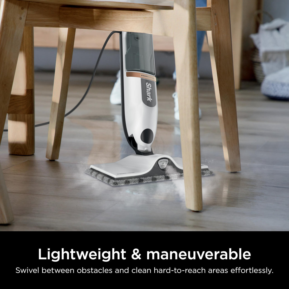 Steam Mop with 3 Steam Modes, 2 Washable Pads H9944