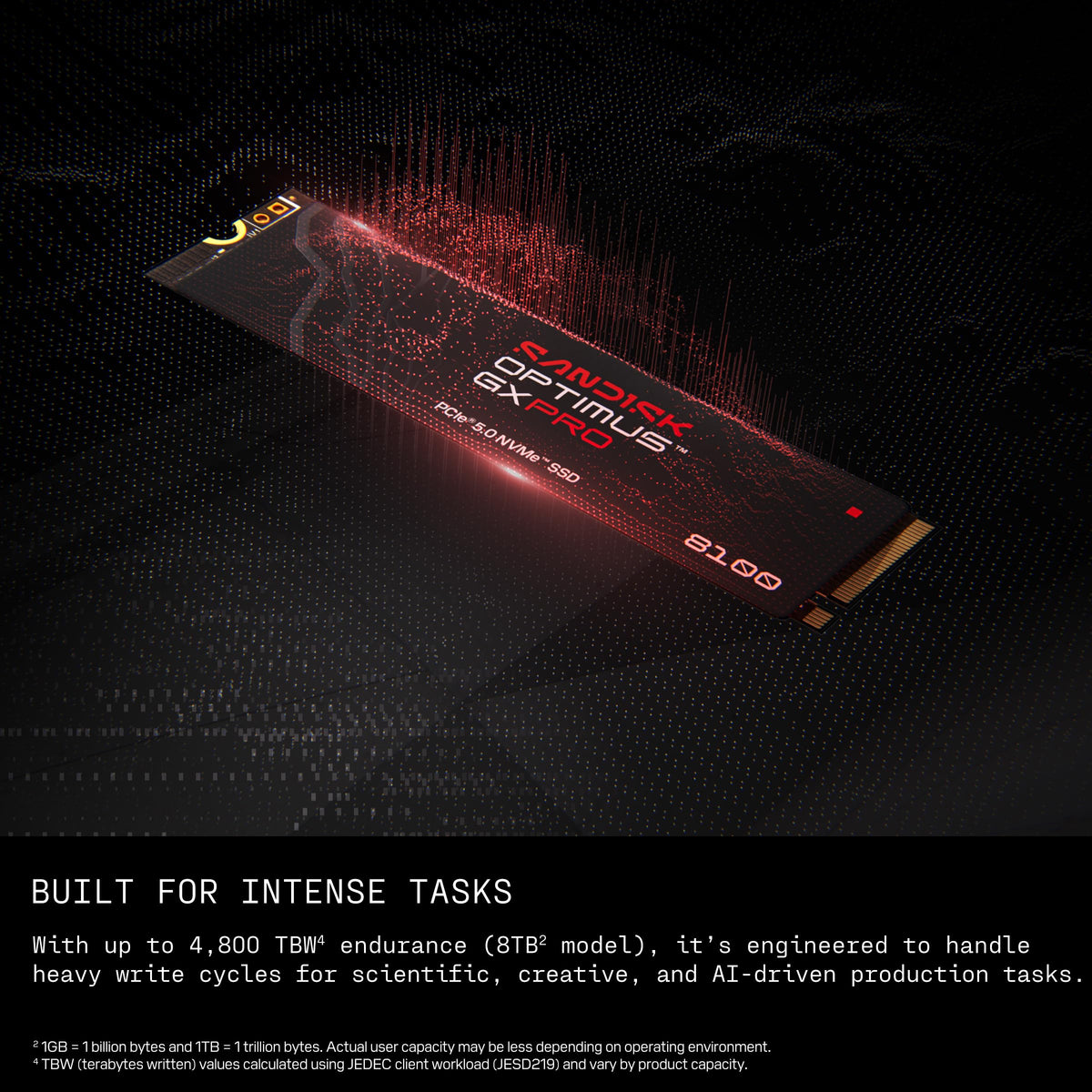 4TB PCIe 5.0 NVMe M.2 2280 SSD W256333