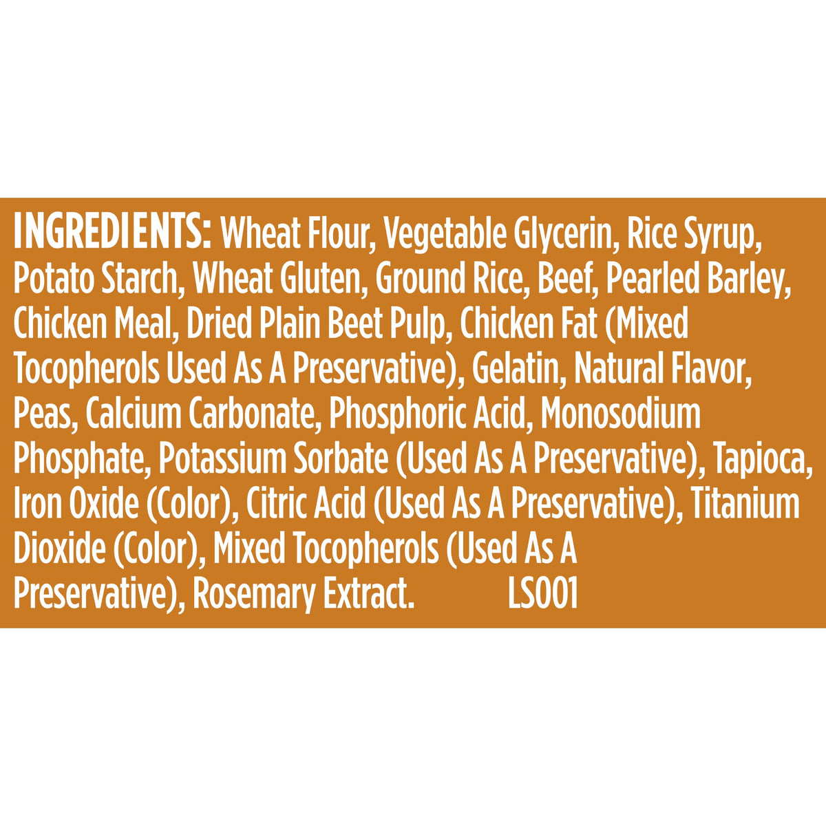 Beef Dog Chews 23.1 oz H159468