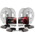 Brake Pad & Rotor Kit Front & Rear Q515