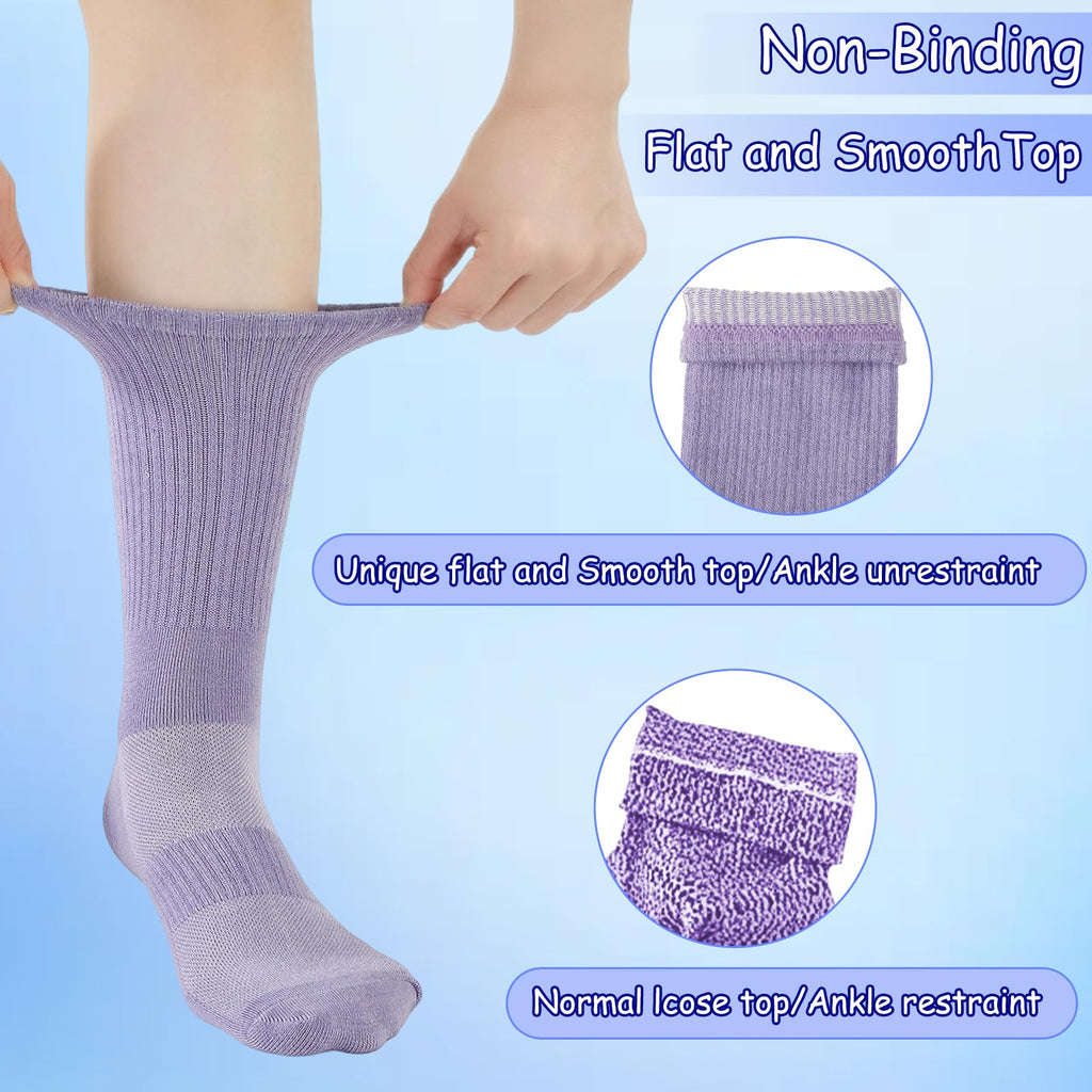 Bamboo Viscose Diabetic Socks for Women J604343