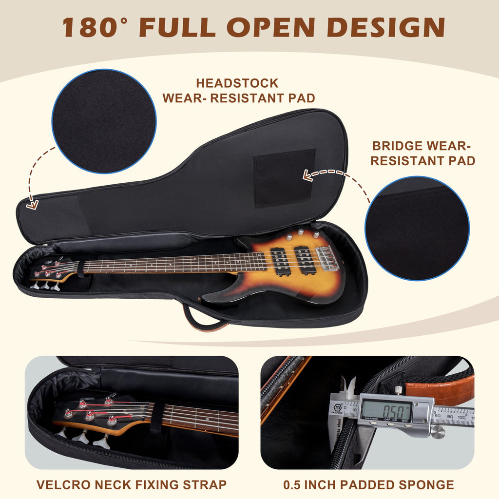 0.5" Thick Padded Bass Gig Bag P458031