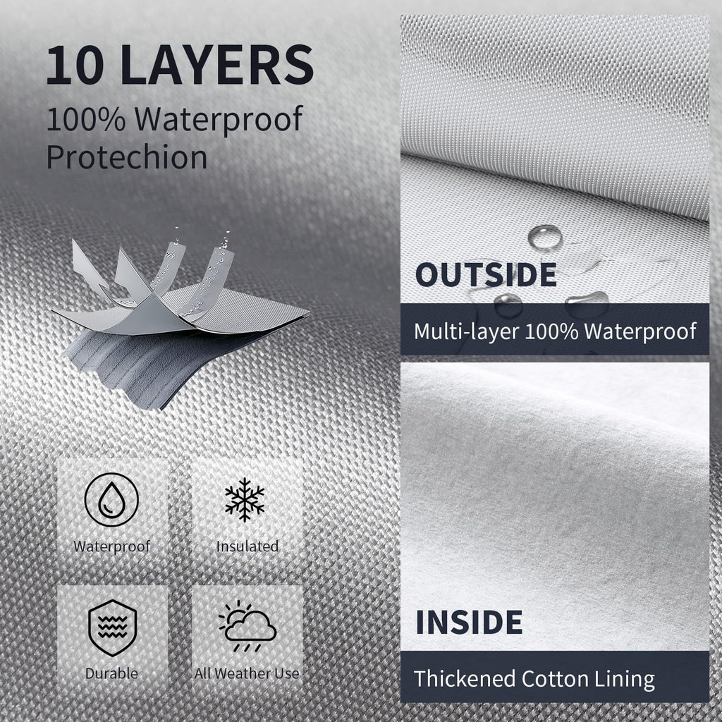 Waterproof Truck Cover with Zipper Z94046