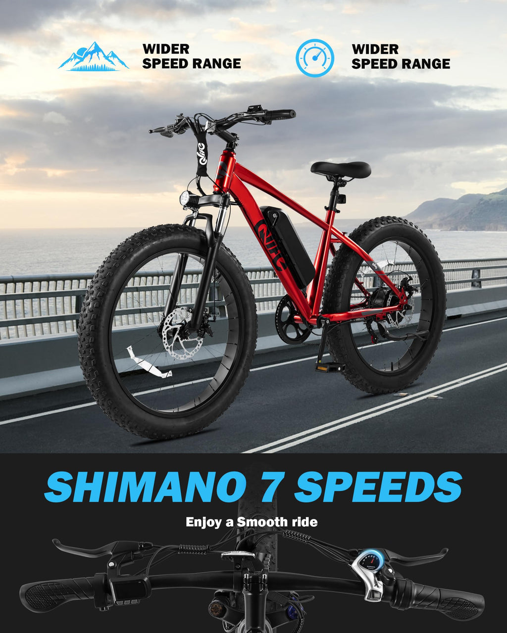 Electric Bike for Adults 1800W 48V 20AH Z10286