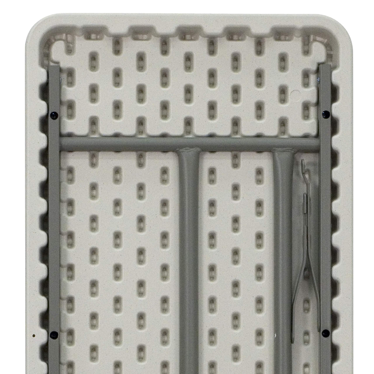 6 Pack 6-Foot Granite White Plastic Folding Training Table P3964