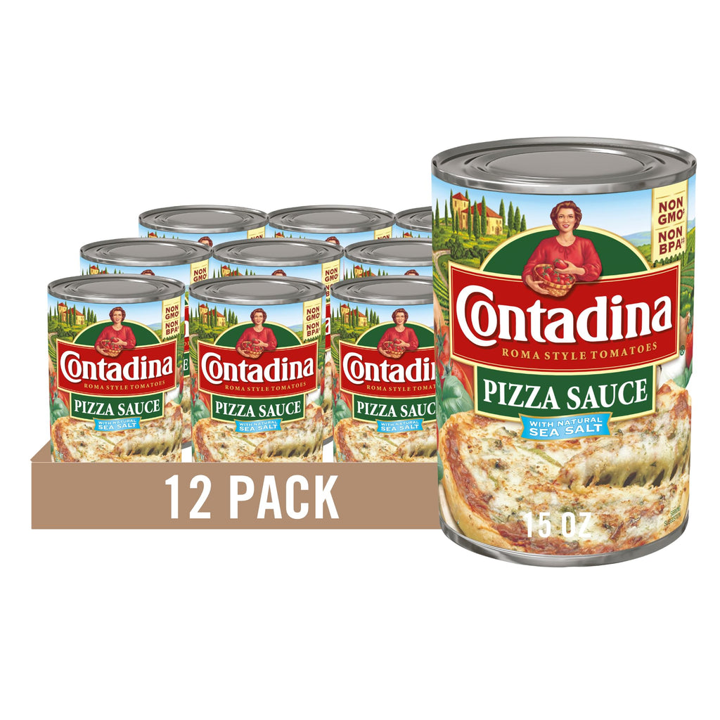 Canned Pizza Sauce 15 oz Can Pack of 12 I4688