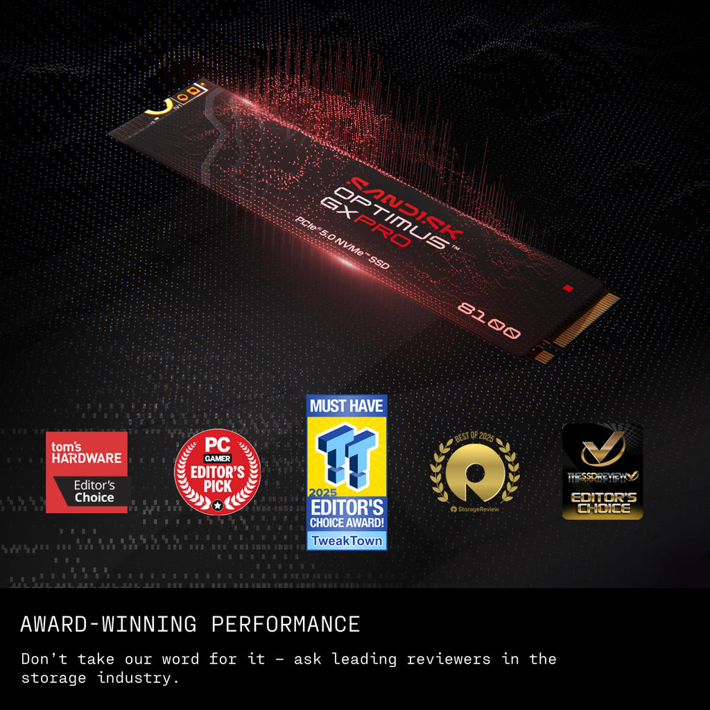 4TB PCIe 5.0 NVMe M.2 2280 SSD W256333