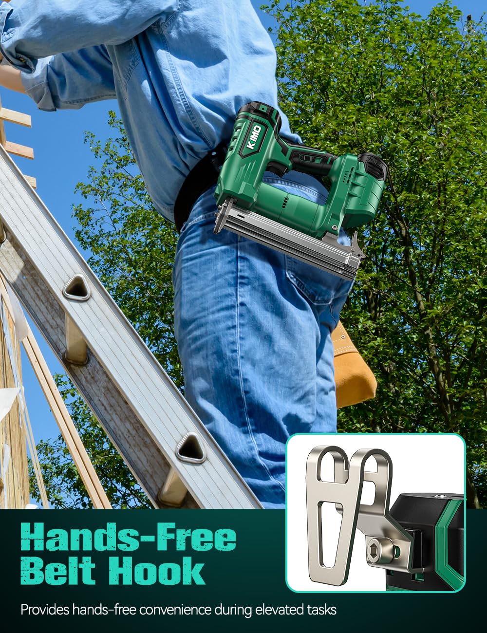 Cordless Brad Nailer 18 GA with 5000pcs Nails P7131