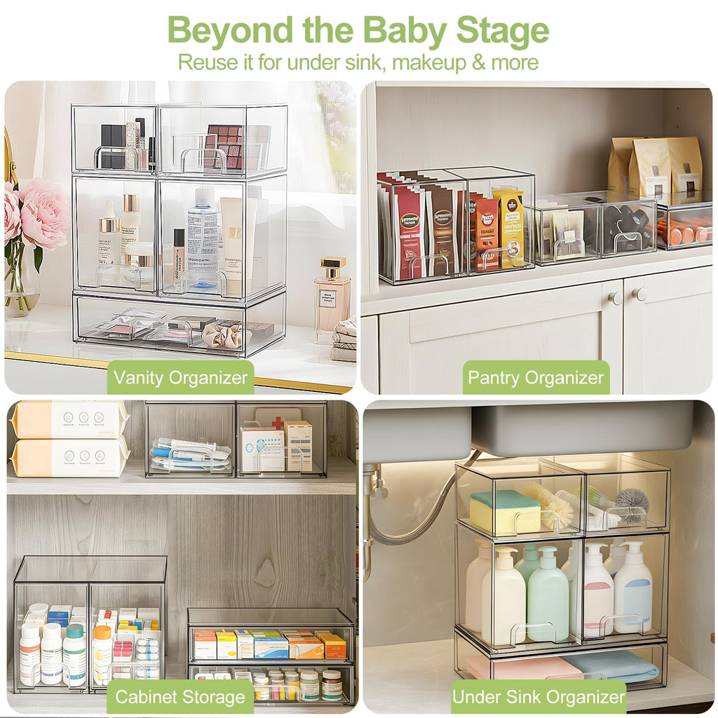 Acrylic Stackable Bottle Storage Organizer P297