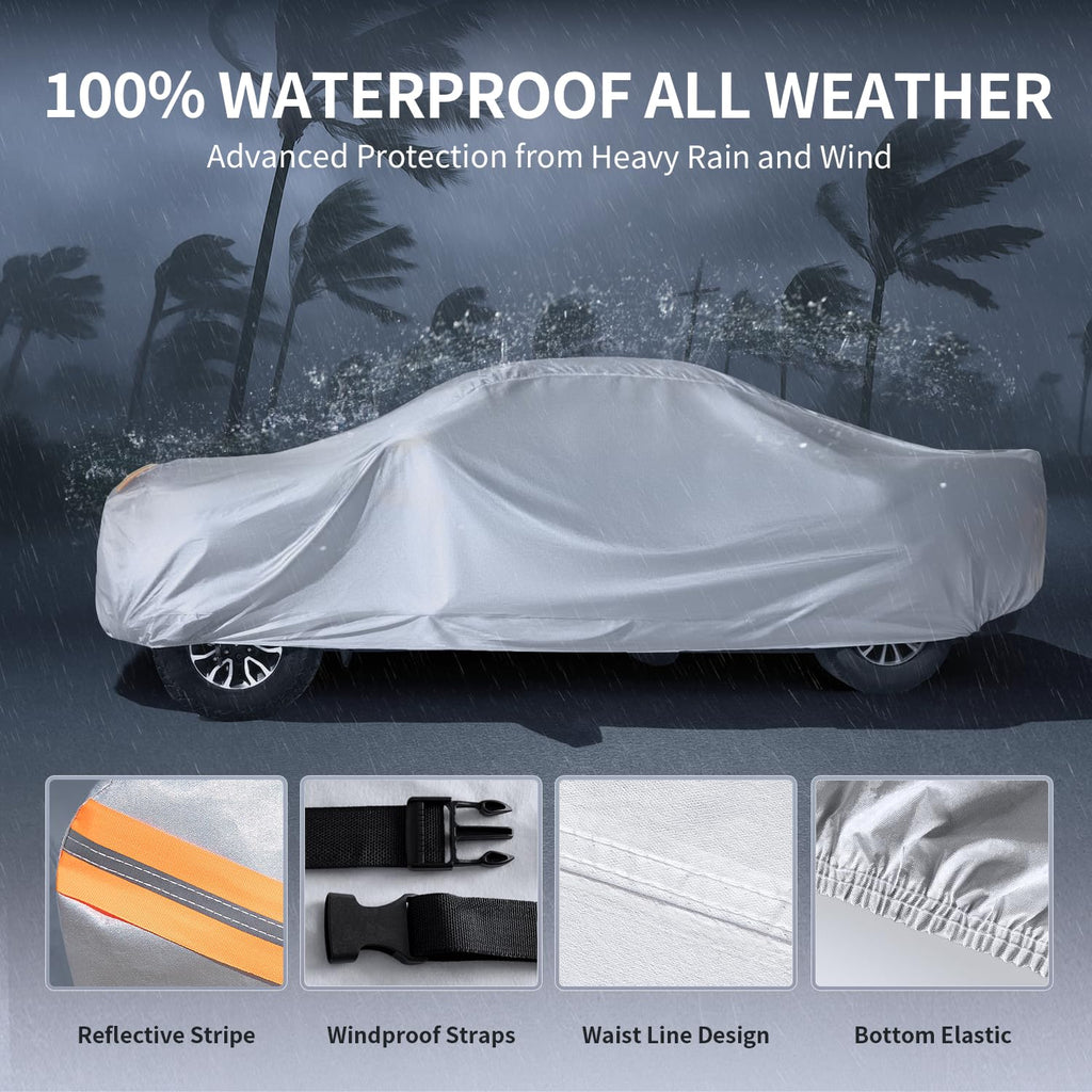 Waterproof Truck Cover with Zipper Z94046