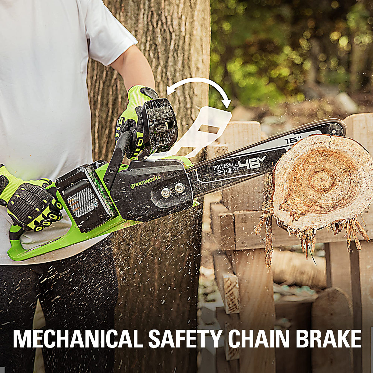 48V 16 in Cordless Electric Chainsaw P538