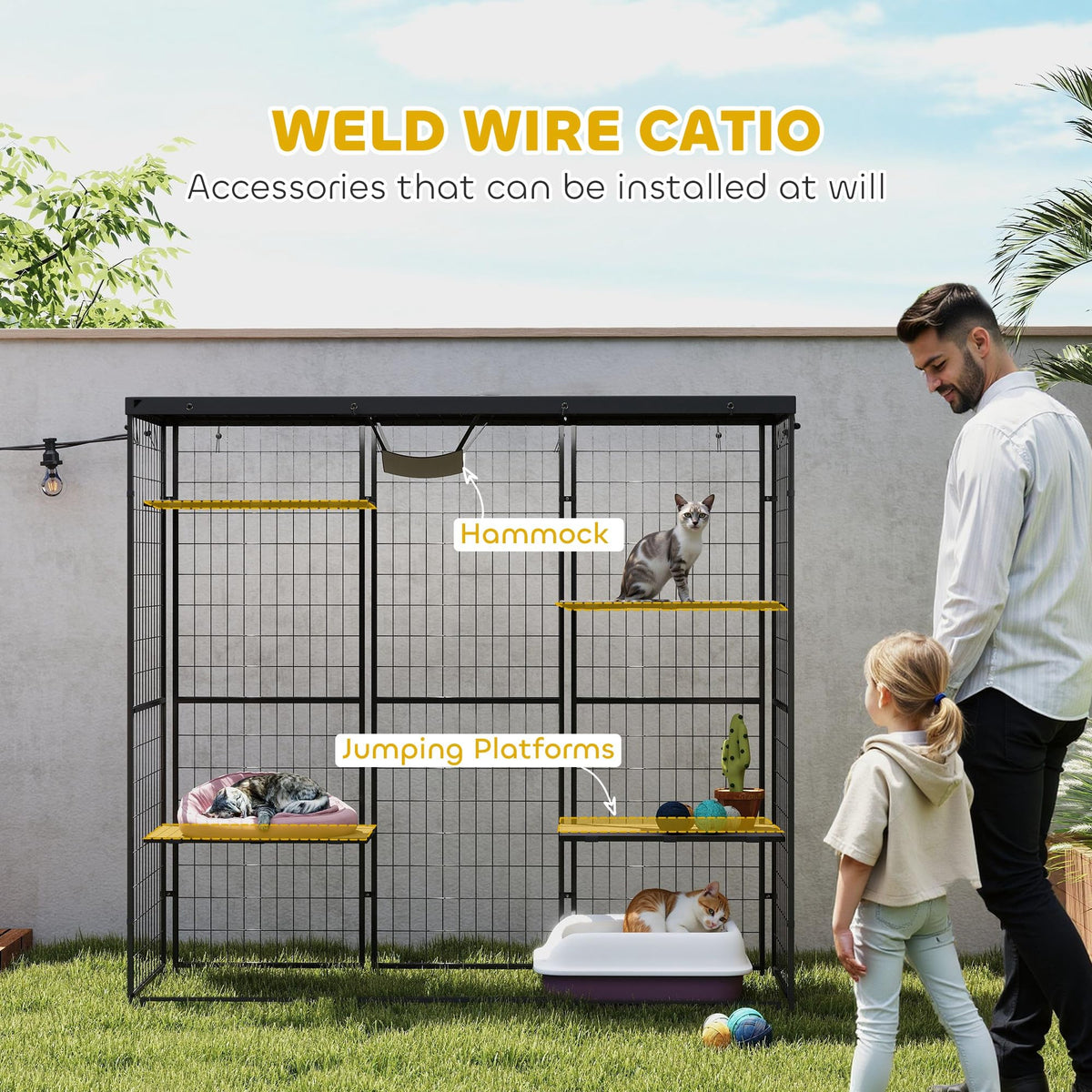 4-Level 69" Large Catio D185510