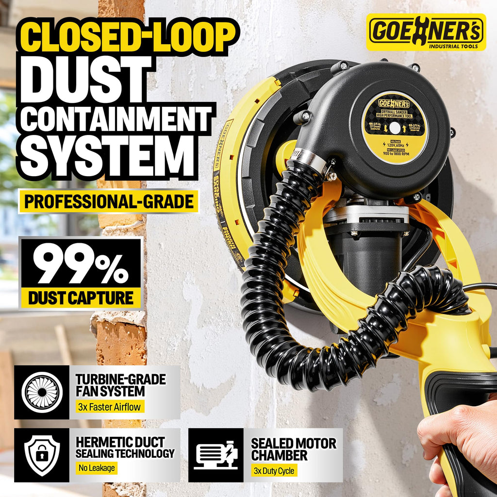 Electric Drywall Sander with Vacuum Q563079